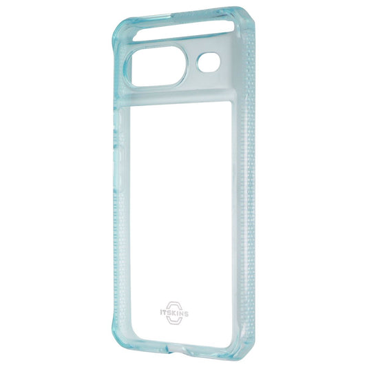 ITSKINS Hybrid_R Clear Protective Case for Google Pixel 8 - Light Blue
