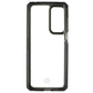 ITSKINS Hybrid_R Series Clear Case for Motorola Edge (2021) - Black / Clear