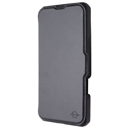 ITSKINS Hybrid_R // MagFolio Case for MagSafe for Apple iPhone 16 Plus - Black