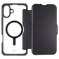 ITSKINS Hybrid_R // MagFolio Case for MagSafe for Apple iPhone 16 Plus - Black Cell Phone - Cases, Covers & Skins ITSKINS - Simple Cell Bulk Wholesale Pricing - USA Seller