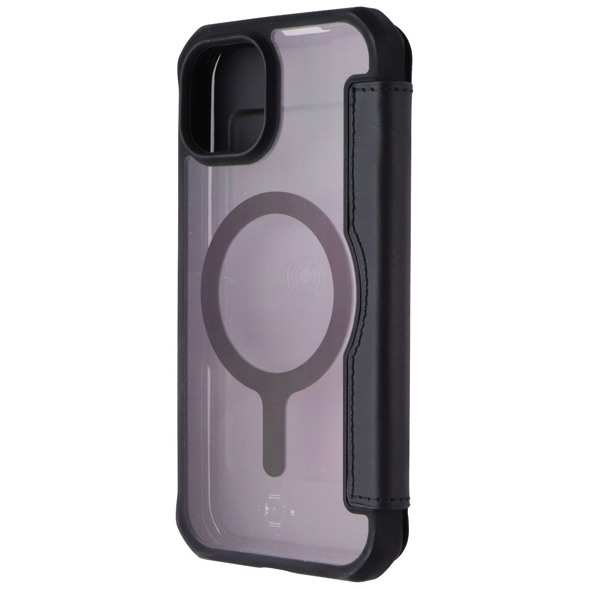 ITSKINS Hybrid_R // MagFolio Case for MagSafe for Apple iPhone 15 - Black Cell Phone - Cases, Covers & Skins ITSKINS - Simple Cell Bulk Wholesale Pricing - USA Seller