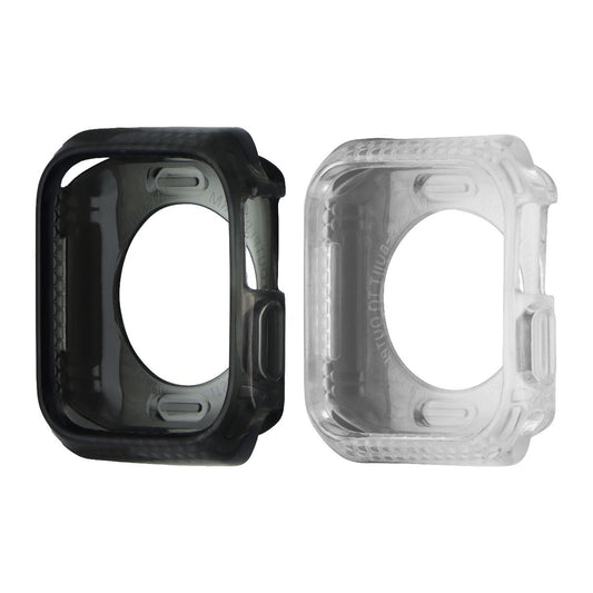 ITSKINS Spectrum Case 2-Pack for Apple Watch SE 2/6/5/4 (40mm) - Clear & Smoke