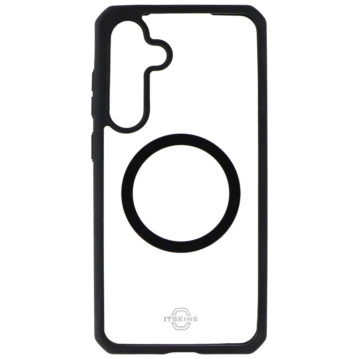 ITSKINS Hybrid_R // Solid Case for Samsung Galaxy S24 Plus - Black / Transparent Cell Phone - Cases, Covers & Skins ITSKINS - Simple Cell Bulk Wholesale Pricing - USA Seller