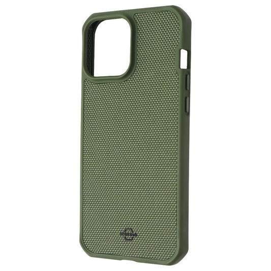 ITSKINS Hybrid // Ballistic Case for iPhone 13 Pro Max/12 Pro Max - Olive Green