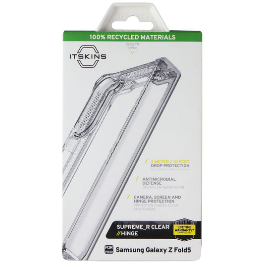 ITSKINS Supreme_R Clear // Hinge Case for Samsung Galaxy Z Fold5 - Transparent Cell Phone - Cases, Covers & Skins ITSKINS - Simple Cell Bulk Wholesale Pricing - USA Seller