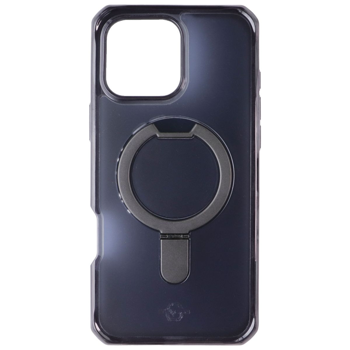 ITSKINS Hybrid_R // Vapor Stand Case for MagSafe for iPhone 16 Pro Max - Black
