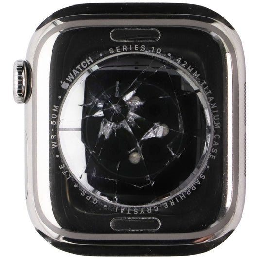 Apple Watch Series 10 (GPS + LTE, 42mm) - Natural Titanium - A3001 Smart Watches Apple - Simple Cell Bulk Wholesale Pricing - USA Seller