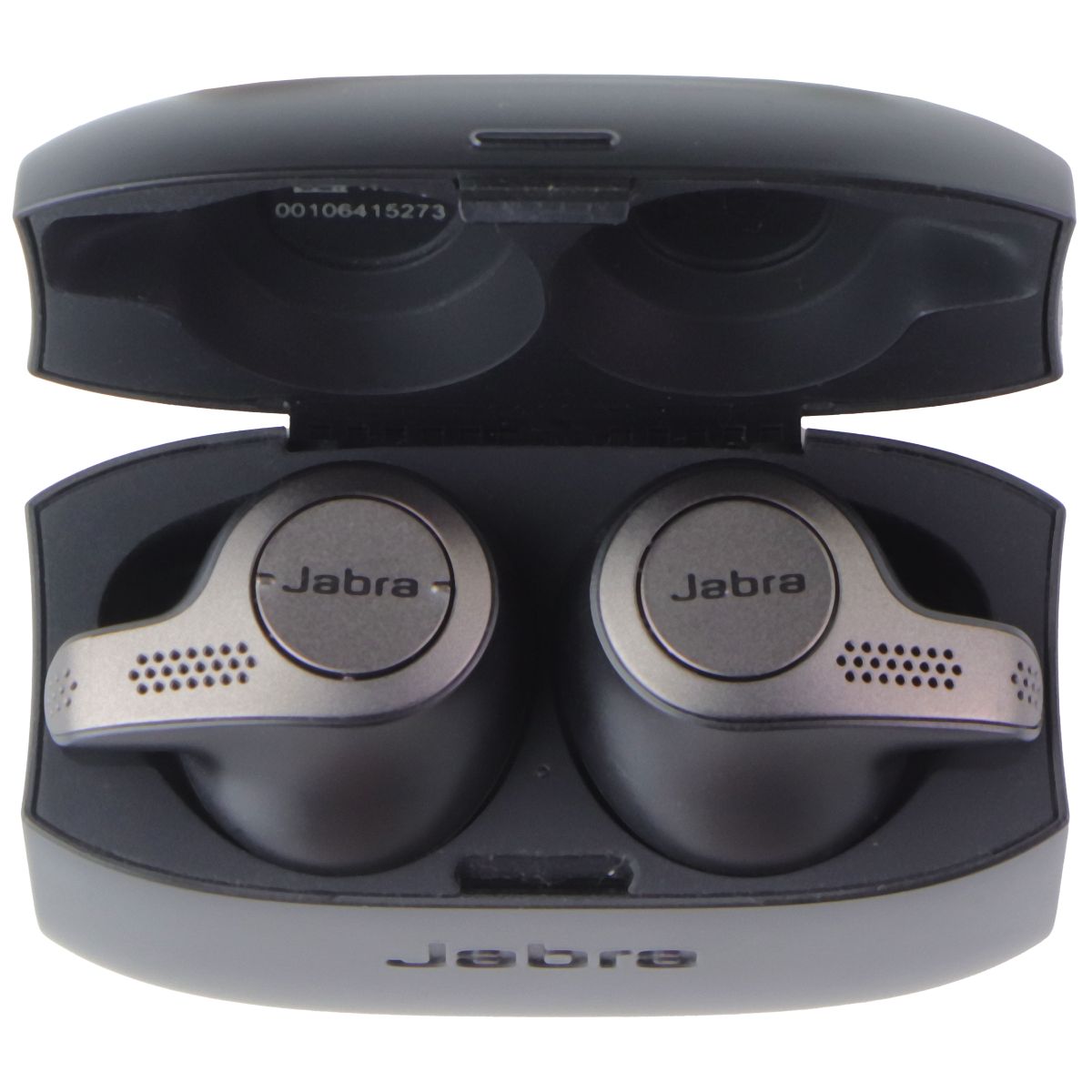 Jabra Elite 65t Wireless Earbuds w/ Charging Case - Titanium Black Portable Audio - Headphones Jabra - Simple Cell Bulk Wholesale Pricing - USA Seller