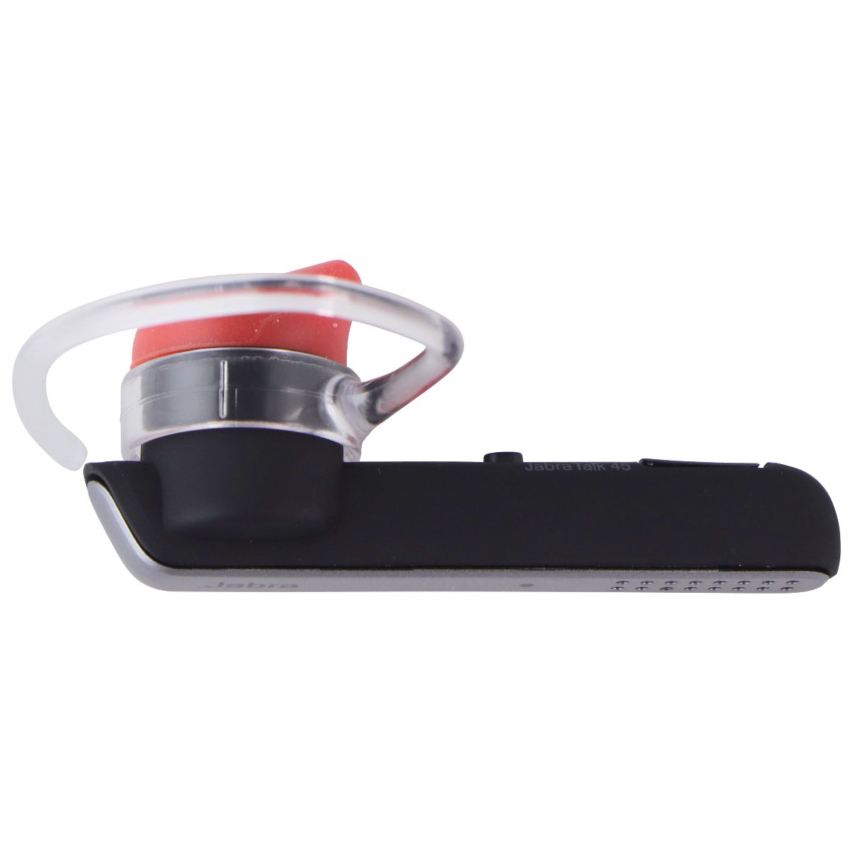 Jabra Talk 45 Wireless Bluetooth Single In-Ear Headset with Ear-Hook - Silver