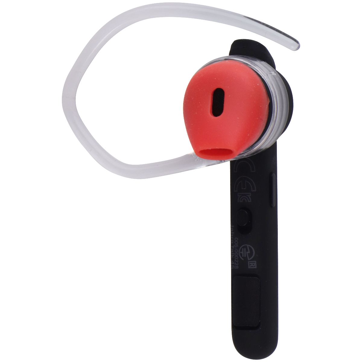 Jabra Talk 45 Wireless Bluetooth Single In-Ear Headset with Ear-Hook - Silver Cell Phone - Headsets Jabra - Simple Cell Bulk Wholesale Pricing - USA Seller