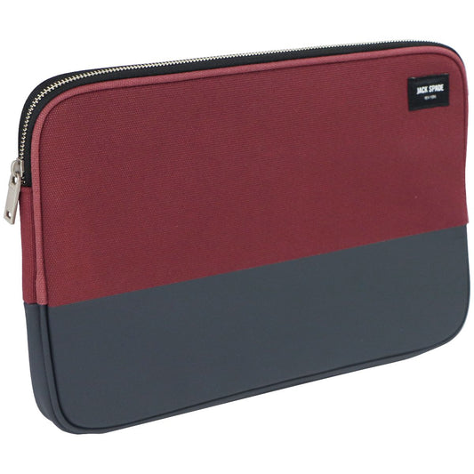 Jack Spade New York Dripped Canvas Sleeve for 13-in Laptops - Red/Navy Computer Accessories - Laptop Cases & Bags Jack Spade - Simple Cell Bulk Wholesale Pricing - USA Seller