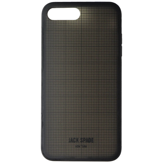 Jack Spade Printed Clear Case for iPhone 8 Plus / 7 Plus - Graphic Check Gray Cell Phone - Cases, Covers & Skins Jack Spade - Simple Cell Bulk Wholesale Pricing - USA Seller