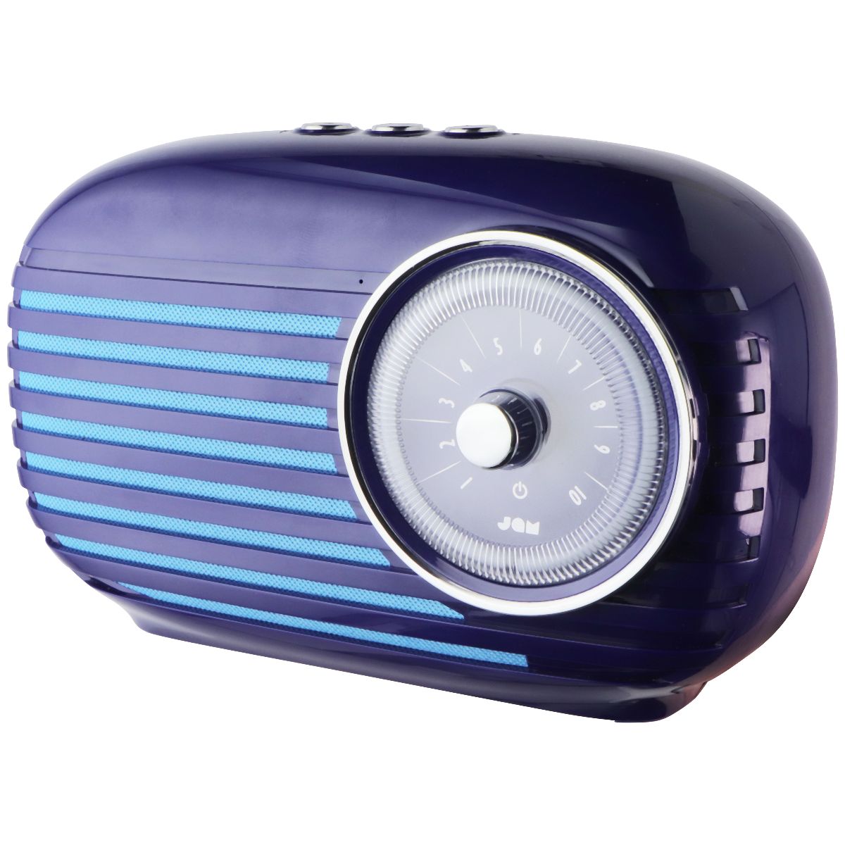 JamAudio Retro Vintage Bluetooth Speaker (HX-P525-BL-WW) - Blue iPod, Audio Player Accessories - Audio Docks & Mini Speakers JamAudio - Simple Cell Bulk Wholesale Pricing - USA Seller