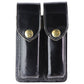 JAY-PEE Dual Magazine/Utilities Leather Belt Pouch - Gloss Black Other Sporting Goods JAY-PEE - Simple Cell Bulk Wholesale Pricing - USA Seller