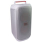 JBL PartyBox Club 120 - Portable Party Speaker with Handle & LED Lights - White
