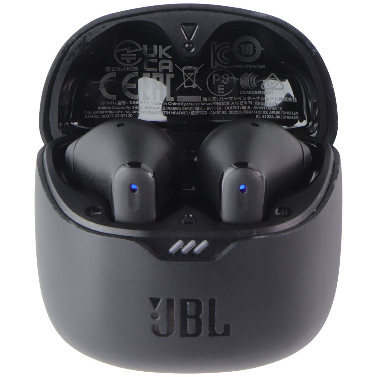 JBL Tune Flex True Wireless Noise Cancelling Earbuds and Charge Case - Black Portable Audio - Headphones JBL - Simple Cell Bulk Wholesale Pricing - USA Seller