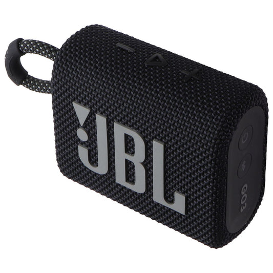 JBL Go 3 Portable Waterproof Speaker with Bluetooth - Black Cell Phone - Audio Docks & Speakers JBL    - Simple Cell Bulk Wholesale Pricing - USA Seller