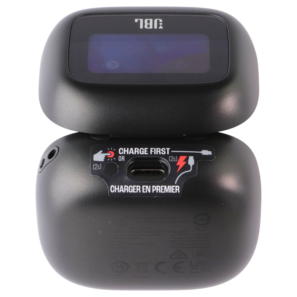 Replacement Charging Case for JBL Live Beam 3 True Wireless NC Earbuds - Black iPod, Audio Player Accessories - Cases, Covers & Skins JBL - Simple Cell Bulk Wholesale Pricing - USA Seller
