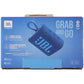 JBL Go 3 Eco Portable Waterproof Bluetooth Speaker - Blue