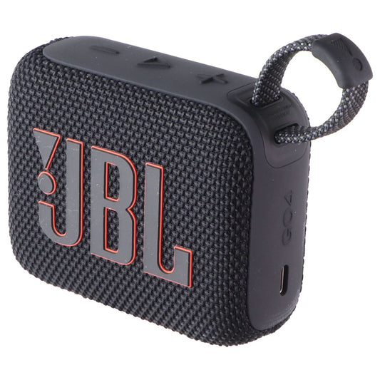 JBL Go 4 Ultra-Portable Waterproof and Dustproof Bluetooth Speaker - Black