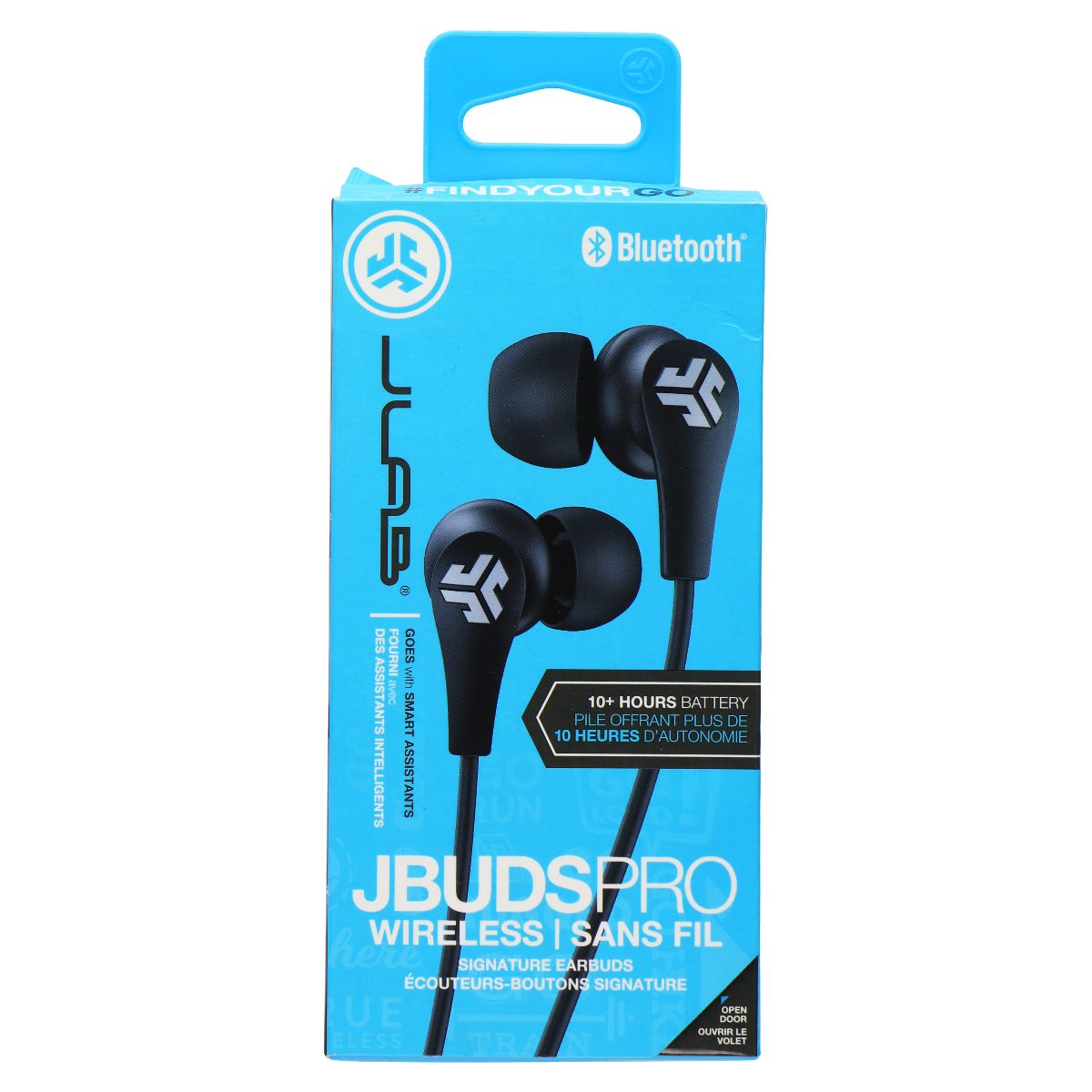 JLab Audio - JBuds Pro Signature Wireless Earbud Headphones - Black Portable Audio - Headphones JLAB    - Simple Cell Bulk Wholesale Pricing - USA Seller