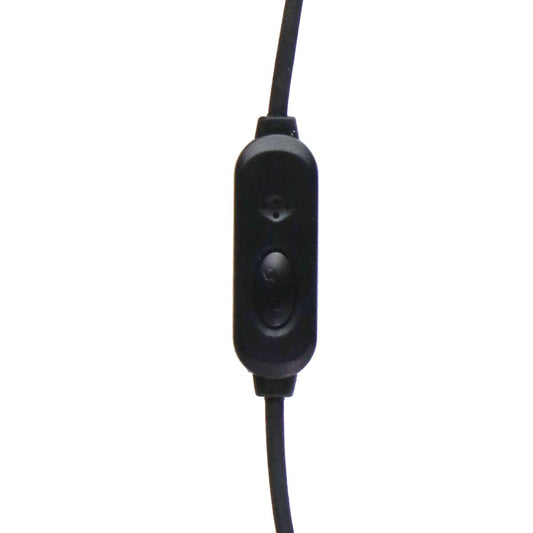 JLAB Metal Wired (3.5mm) In-Ear Bullet Earbud Headphones w/ In-Line Mic - Black Portable Audio - Headphones JLAB - Simple Cell Bulk Wholesale Pricing - USA Seller