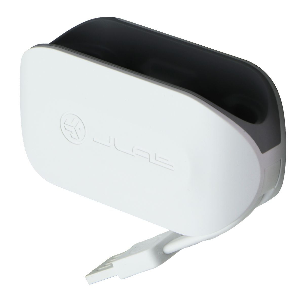 JLab Go Air Bluetooth Earbuds Replacement Charging Case - White - Case ONLY* Parts & Accessories - Headsets JLAB    - Simple Cell Bulk Wholesale Pricing - USA Seller