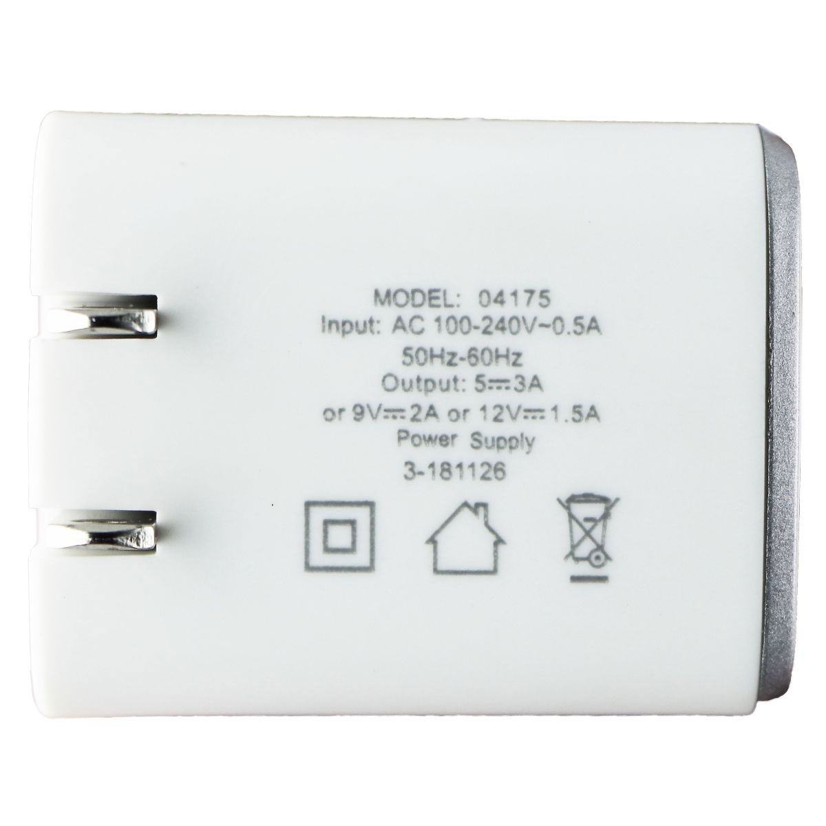 Just Wireless (18W) Lightning 8-Pin to USB-C MFi Wall Charger (6FT) - White Cell Phone - Chargers & Cradles Just Wireless    - Simple Cell Bulk Wholesale Pricing - USA Seller