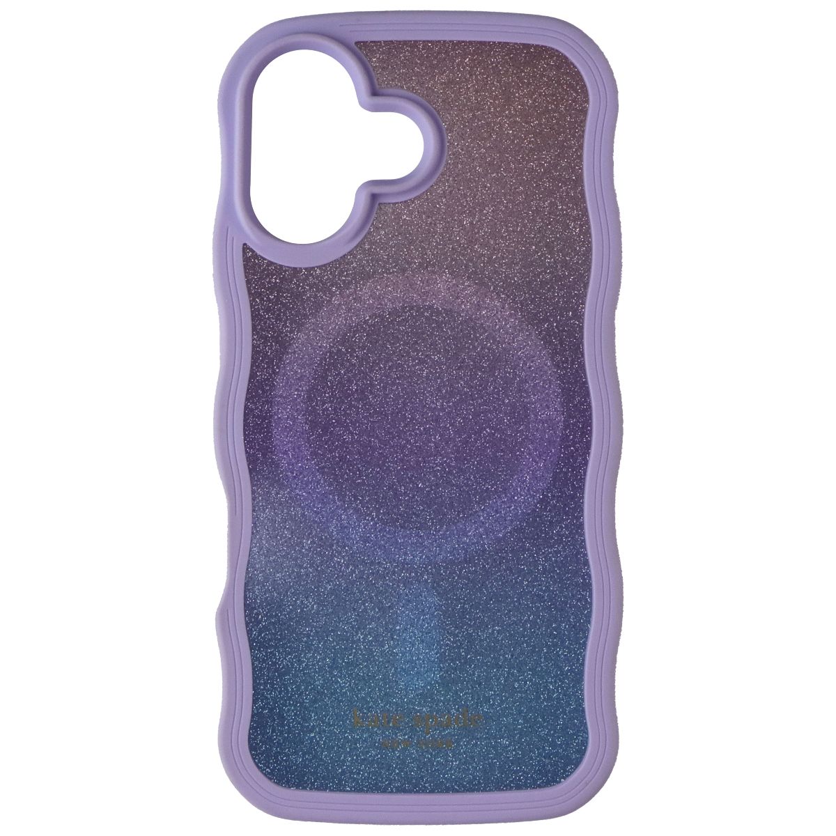 Kate Spade Wavy Case for MagSafe for Apple iPhone 17 - Opal Glitter Cell Phone - Cases, Covers & Skins Kate Spade - Simple Cell Bulk Wholesale Pricing - USA Seller