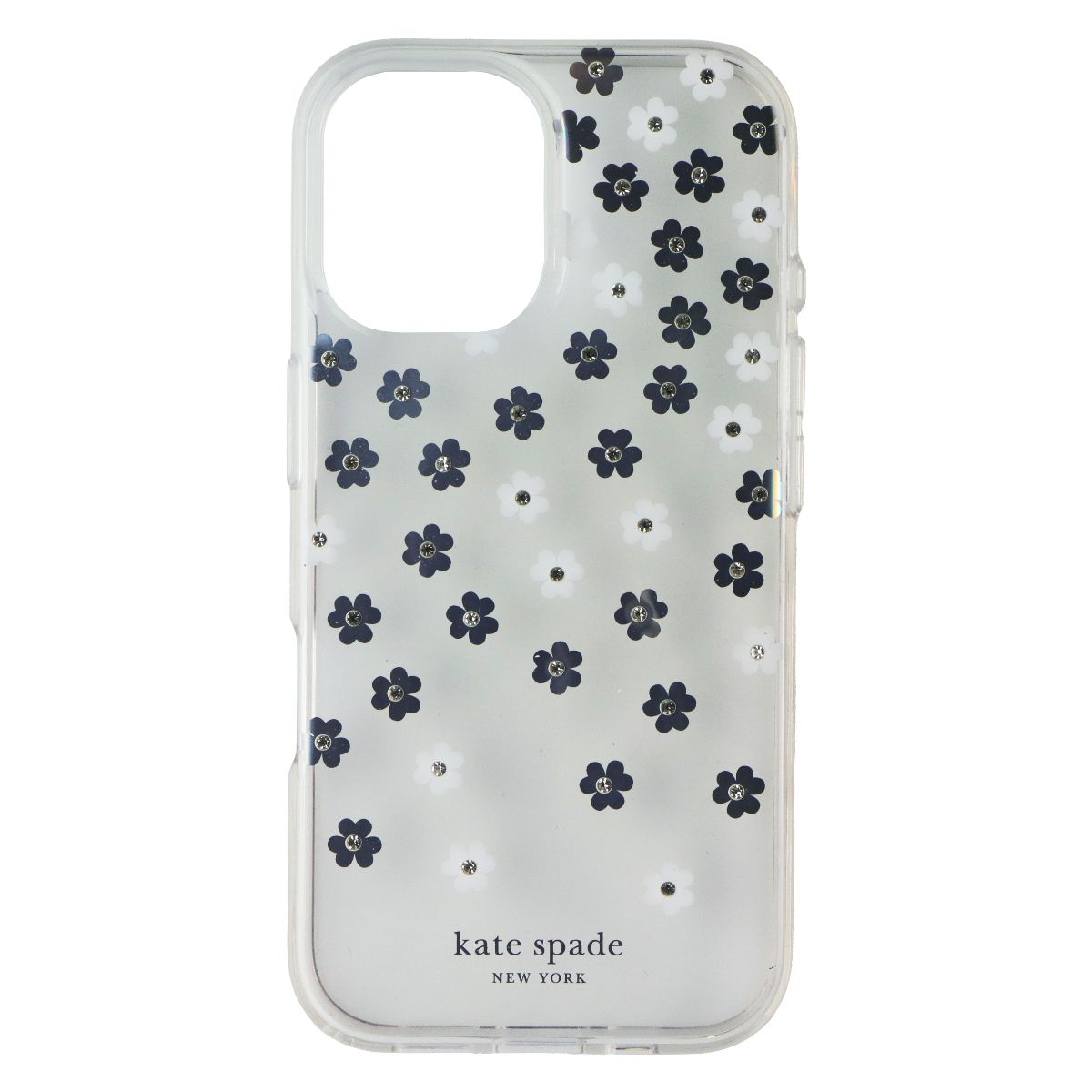 Kate Spade Protective Case for Apple iPhone 16 - Scattered Flowers Cell Phone - Cases, Covers & Skins Kate Spade New York - Simple Cell Bulk Wholesale Pricing - USA Seller