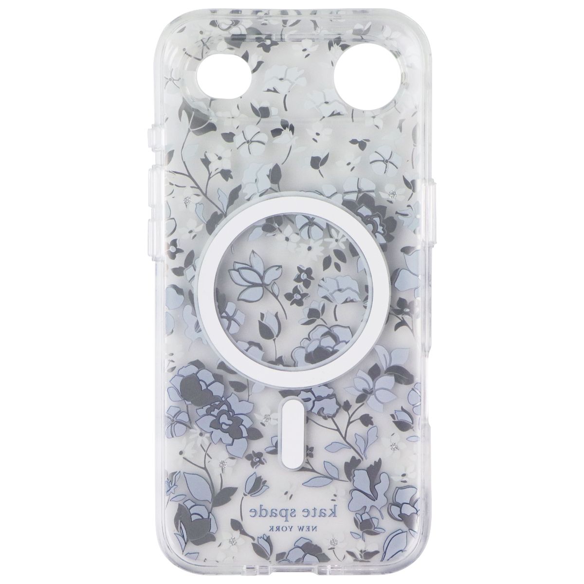 Kate Spade Protective Case for MagSafe for iPhone 17 Air - Flowerbed Blue Gems Cell Phone - Cases, Covers & Skins Kate Spade - Simple Cell Bulk Wholesale Pricing - USA Seller