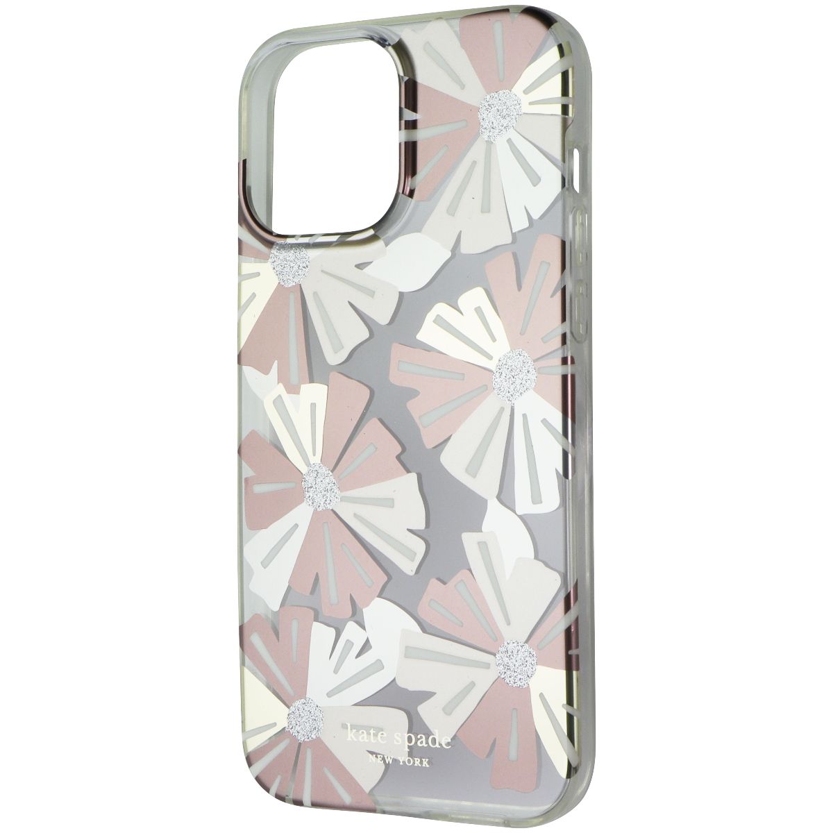 Kate Spade Protective Hardshell Case for iPhone 13 Pro Max/12 Pro Max WallFlower Cell Phone - Cases, Covers & Skins Kate Spade New York - Simple Cell Bulk Wholesale Pricing - USA Seller