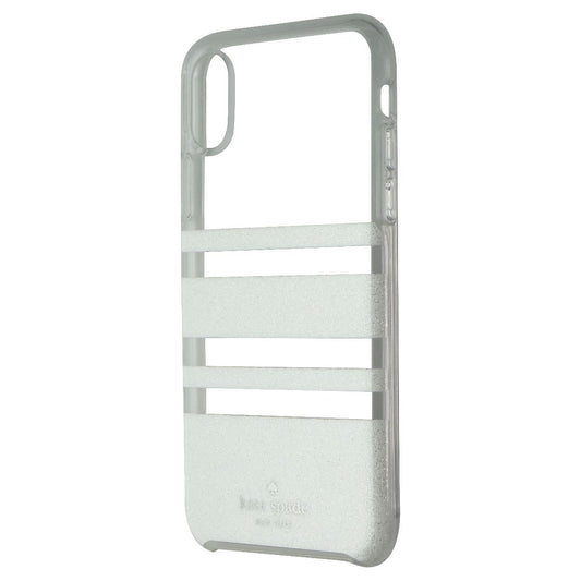 Kate Spade Protective Hardshell Case for iPhone Xs/X - Clear/Charlotte Stripe Cell Phone - Cases, Covers & Skins Kate Spade New York - Simple Cell Bulk Wholesale Pricing - USA Seller