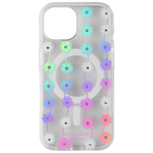 Kate Spade Case for MagSafe for Apple iPhone 15/14/13 - Daisy Chain Iridescent Cell Phone - Cases, Covers & Skins Kate Spade New York    - Simple Cell Bulk Wholesale Pricing - USA Seller