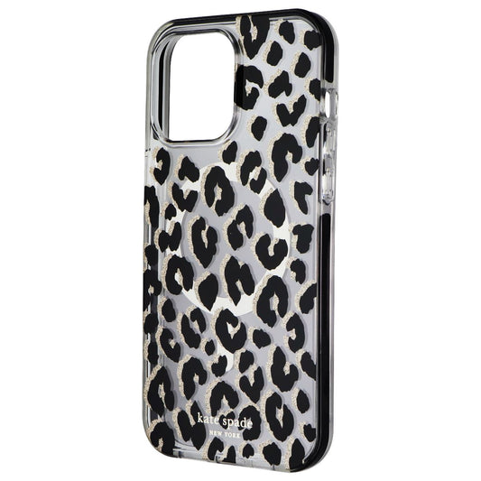 Kate Spade New York 15 Pro Max Case for MagSafe - City Leopard Black Cell Phone - Cases, Covers & Skins Kate Spade New York    - Simple Cell Bulk Wholesale Pricing - USA Seller