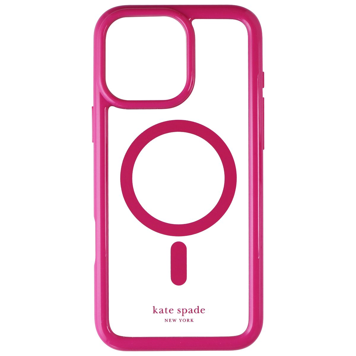 Kate Spade Ultra Protective Case for MagSafe for iPhone 16 Pro Max - Pink/Clear Cell Phone - Cases, Covers & Skins Kate Spade New York - Simple Cell Bulk Wholesale Pricing - USA Seller