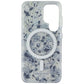 Kate Spade Protective Case for MagSafe for Galaxy S25 - Flowerbed Blue Gems