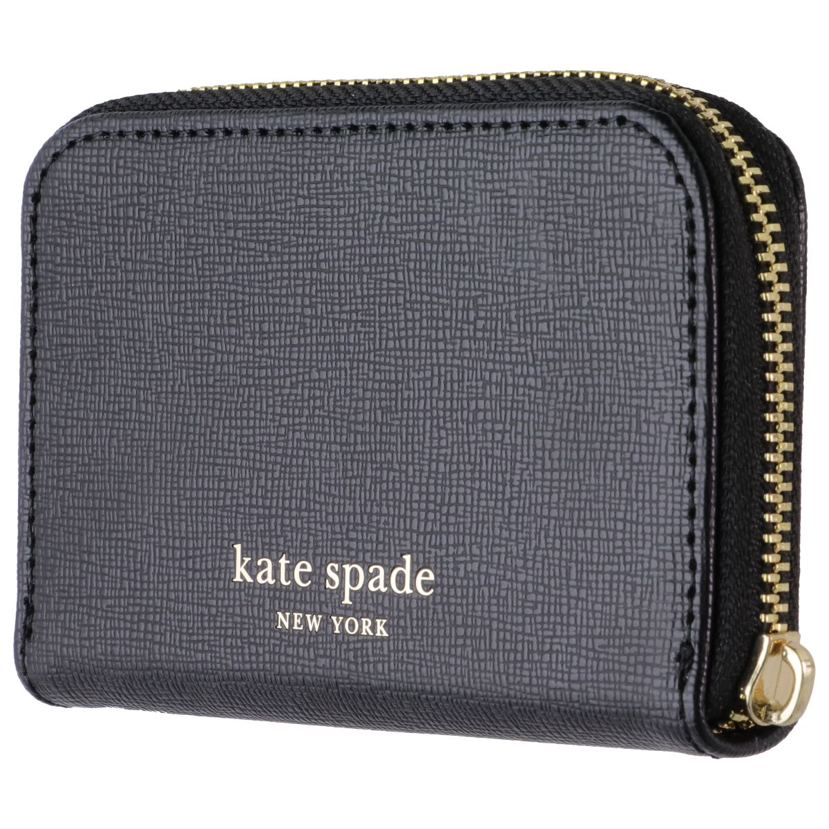 Kate Spade Devin Zip Magnetic Wallet for MagSafe Devices - Midnight Black Cell Phone - Mounts & Holders Kate Spade - Simple Cell Bulk Wholesale Pricing - USA Seller