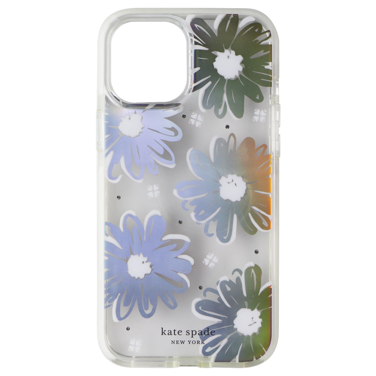 Kate Spade Defensive Hardshell Case for iPhone 12 Pro Max - Daisy Iridescent Cell Phone - Cases, Covers & Skins Kate Spade - Simple Cell Bulk Wholesale Pricing - USA Seller
