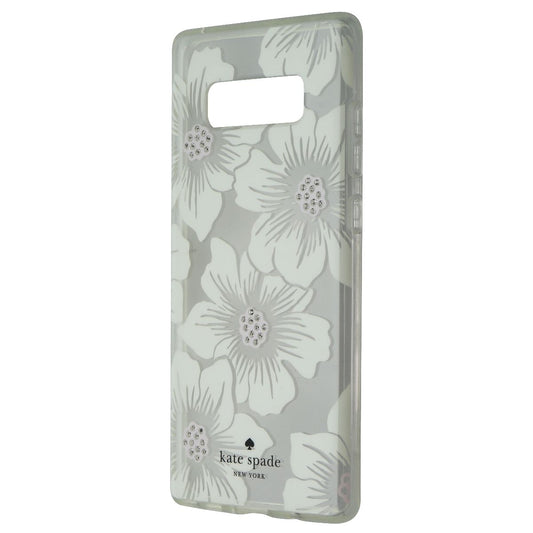 Kate Spade Flexible Hardshell Case for Samsung Galaxy Note8 - HollyHock Clear Cell Phone - Cases, Covers & Skins Kate Spade New York - Simple Cell Bulk Wholesale Pricing - USA Seller