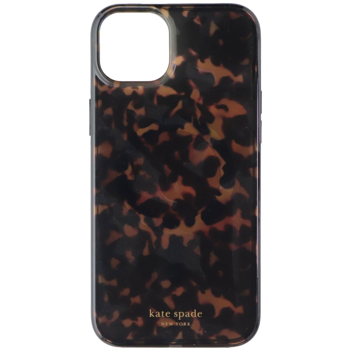 Kate Spade Protective Case for MagSafe for Apple iPhone 15 Plus - Tortoise Cell Phone - Cases, Covers & Skins Kate Spade - Simple Cell Bulk Wholesale Pricing - USA Seller