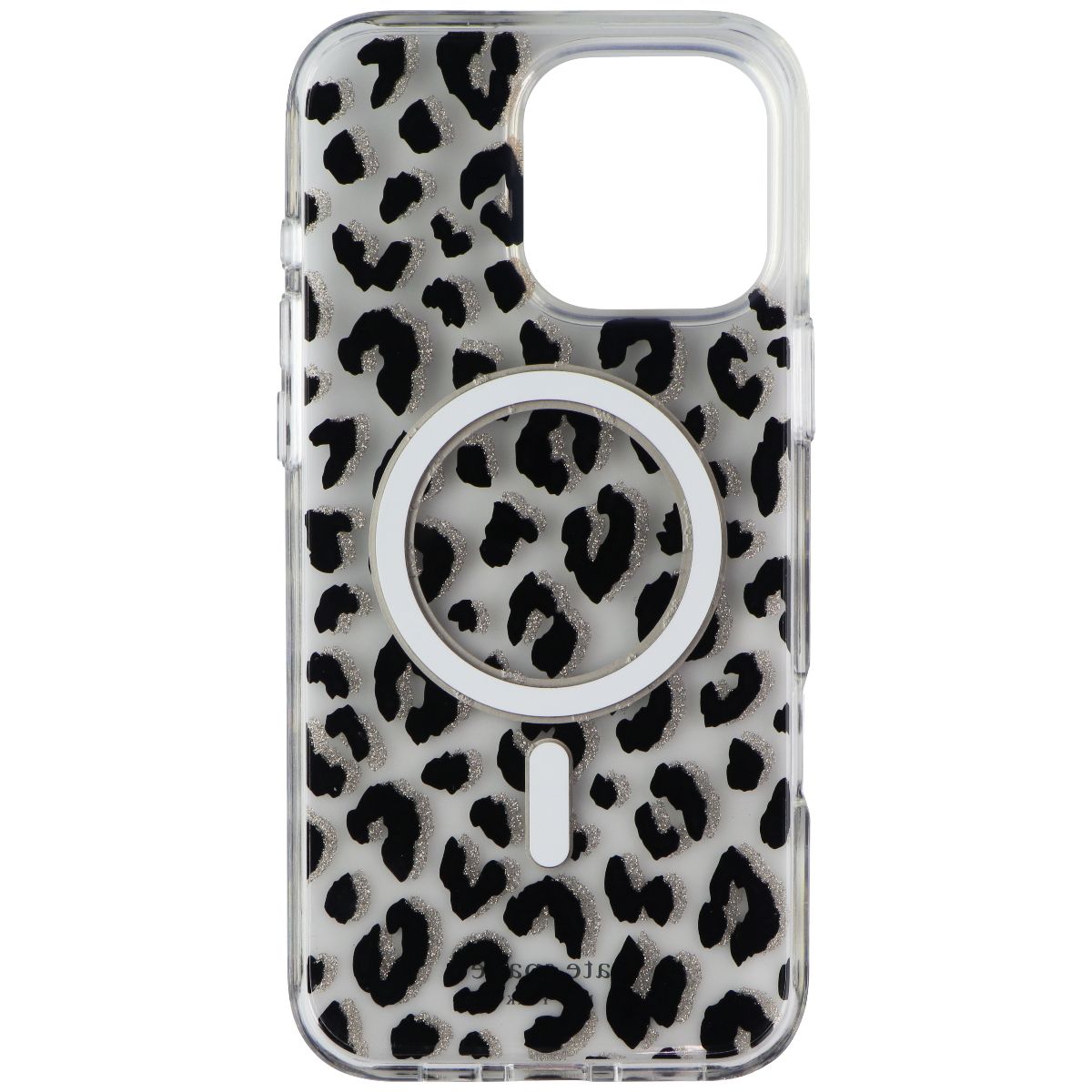 Kate Spade Case for MagSafe for Apple iPhone 16 Pro Max - Glitter Leopard Cell Phone - Cases, Covers & Skins Kate Spade    - Simple Cell Bulk Wholesale Pricing - USA Seller