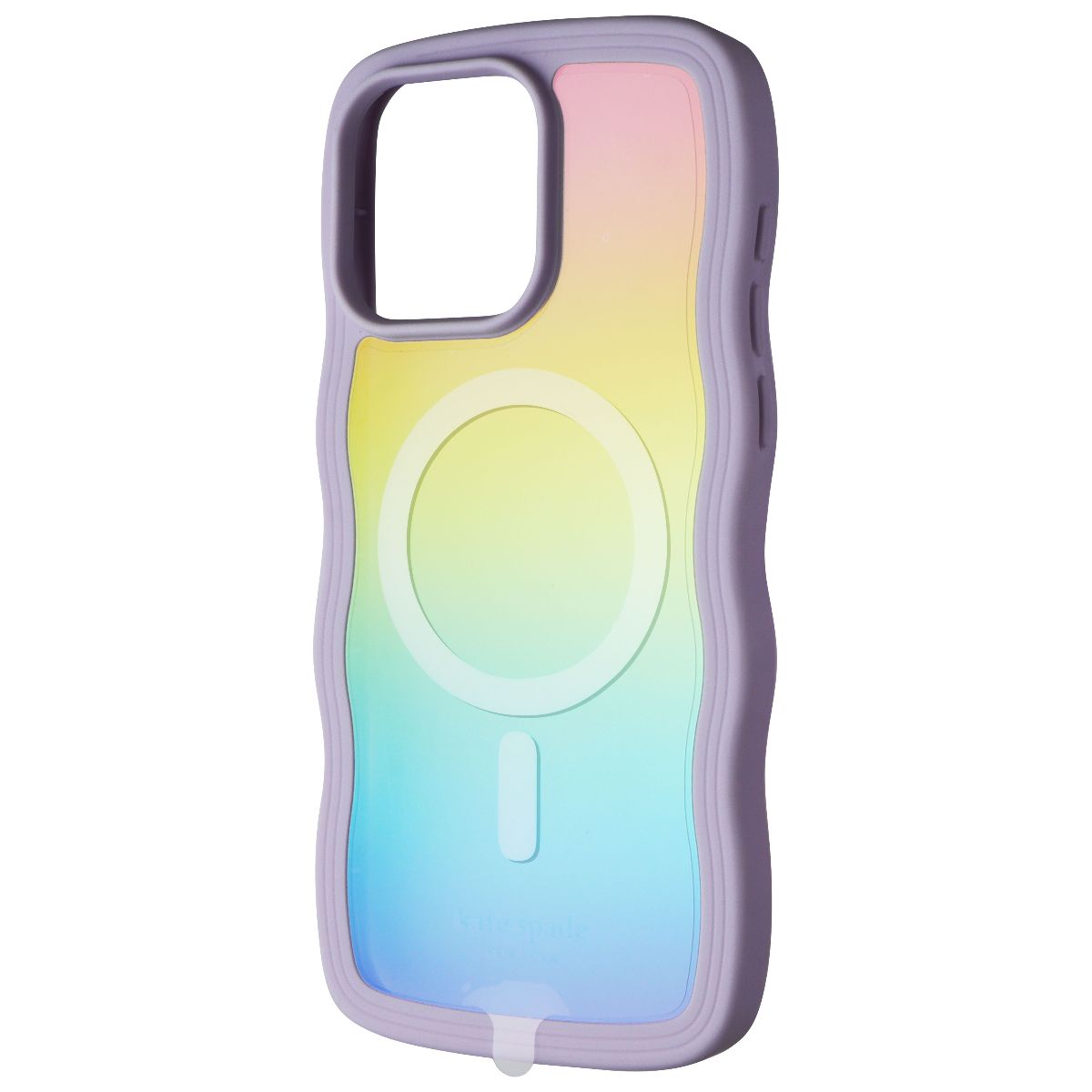 Kate Spade Wavy Case for MagSafe for Apple iPhone 15 Pro Max - Opal Iridescent Cell Phone - Cases, Covers & Skins Kate Spade - Simple Cell Bulk Wholesale Pricing - USA Seller