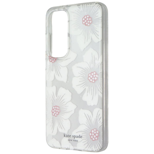 Kate Spade New York Case for Samsung Galaxy S24 Plus - Hollyhock Cream Cell Phone - Cases, Covers & Skins Kate Spade - Simple Cell Bulk Wholesale Pricing - USA Seller