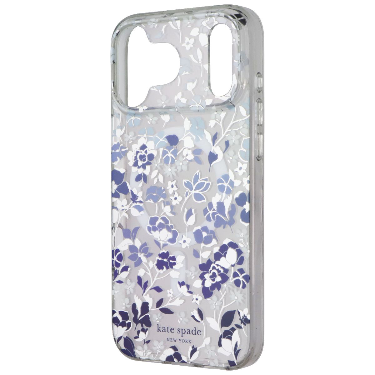 Kate Spade Protective Case (MagSafe) for iPhone 17 Pro Max - Flowerbed Blue Gems Cell Phone - Cases, Covers & Skins Kate Spade - Simple Cell Bulk Wholesale Pricing - USA Seller