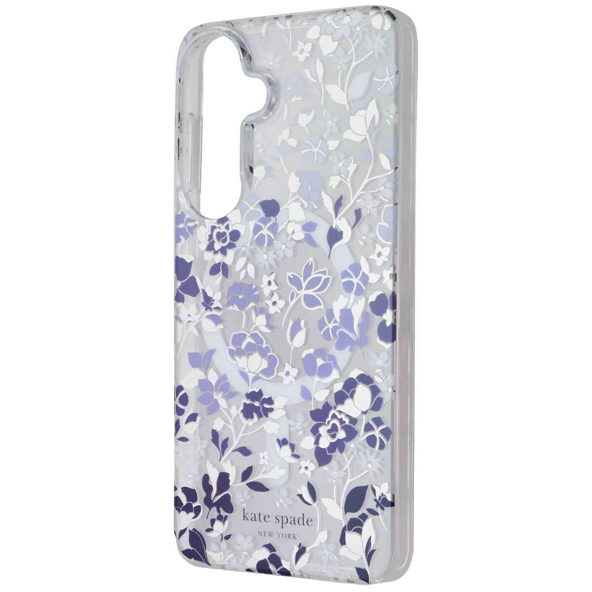 Kate Spade Protective Magnetic Case for Galaxy S26+ (Plus) - Flowerbed Blue Gems Cell Phone - Cases, Covers & Skins Kate Spade - Simple Cell Bulk Wholesale Pricing - USA Seller