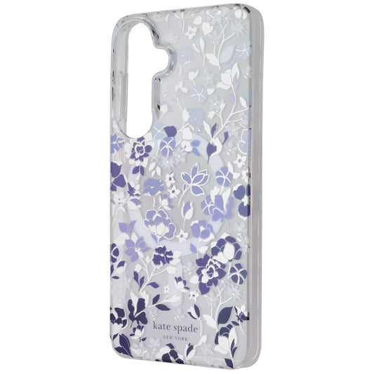 Kate Spade Protective Magnetic Case for Galaxy S26+ (Plus) - Flowerbed Blue Gems Cell Phone - Cases, Covers & Skins Kate Spade - Simple Cell Bulk Wholesale Pricing - USA Seller