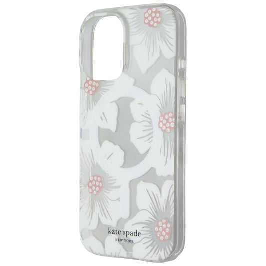 Kate Spade Protective Case for MagSafe for Apple iPhone 16 - Hollyhock Floral Cell Phone - Cases, Covers & Skins Kate Spade New York - Simple Cell Bulk Wholesale Pricing - USA Seller