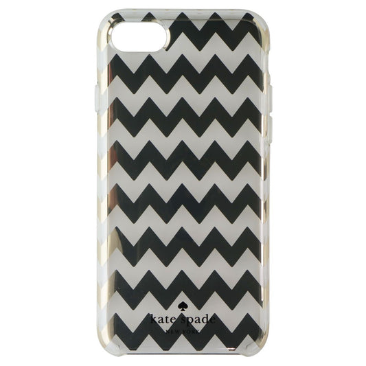 Kate Spade Hybrid Hardshell Case for Apple iPhone 6/6s - Clear / Gold Zig Zag Cell Phone - Cases, Covers & Skins Kate Spade - Simple Cell Bulk Wholesale Pricing - USA Seller