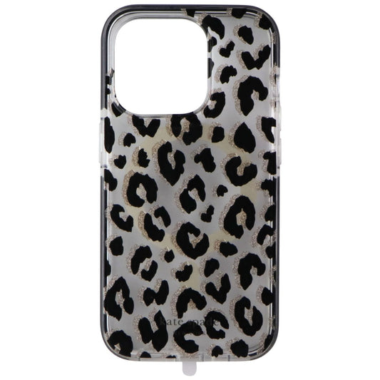 Kate Spade New York Tough Case for Apple iPhone 15 Pro - City Leopard Black